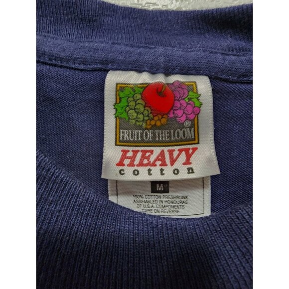 Vtg Denver Broncos Adult TShirt Sz Medium Embroidered Logo Single Stitch Y2K - Picture 4 of 6